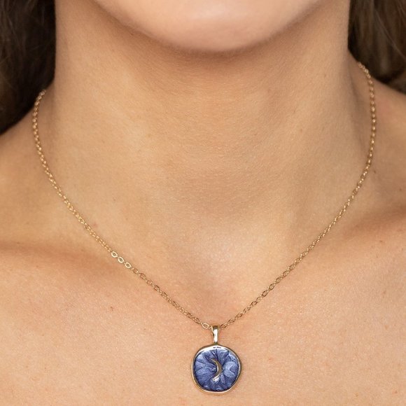 Paparazzi Jewelry - 𝅺MOON Magic - Blue